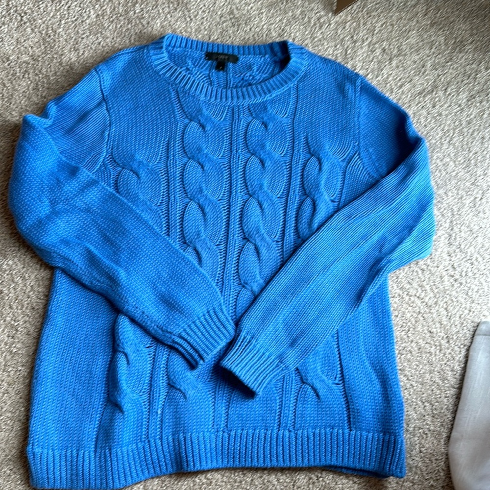 Never worn 100% cotton sweater